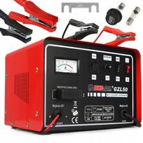 Automobilinis akumuliatoriaus įkroviklis GZL-50, 12V/24V, 50A, greitas įkrovimas