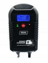 Akumuliatoriaus įkroviklis SMART CHARGER LCD 8, 6/12V, 8A, AGM/GEL/EFB/WET/MF