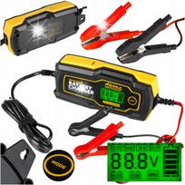 Automobilio akumuliatoriaus įkroviklis 6V/12V, mikroprocesorinis