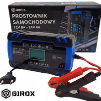 Automatinis akumuliatorių lygintuvas su LCD, 8A, 12V/24V, taisymo funkcija