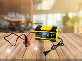 Automatinis akumuliatoriaus įkroviklis su LCD, 12/24V, 5A/10A, akumuliatoriaus remonto funkcija