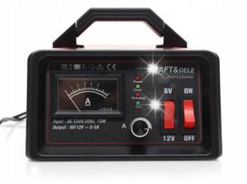 Automobilinis akumuliatoriaus įkroviklis, reguliuojamas, 6–12V, 75 Ah, 5A
