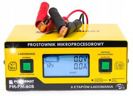 Automobilio akumuliatoriaus įkroviklis, mikroprocesorinis, 6V–24V, 10A