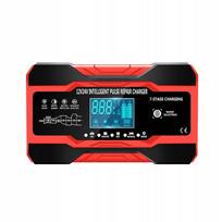 Akumuliatoriaus įkroviklis 12V/24V 10A su LCD ekranu