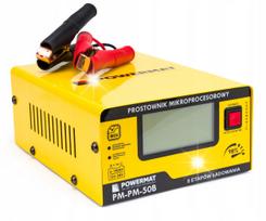 Automobilio akumuliatoriaus įkroviklis, 10A, 12V/24V, mikroprocesorinis