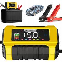 Automobilio akumuliatoriaus įkroviklis 12V/15A arba 24V/8A su pulsinio atnaujinimo technologija