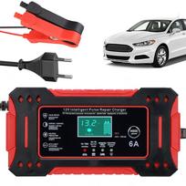 Automobilio akumuliatoriaus įkroviklis 12V, automatinis, 3 pakopų apsauga