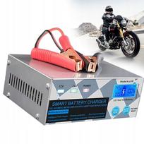 Automatinis automobilių akumuliatorių įkroviklis 12V/24V, 260W, 6–400Ah, INOX
