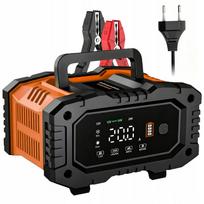 Akumuliatoriaus įkroviklis automobiliams ir motociklams, 12V 10A, greitas įkrovimas