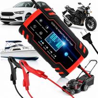 Automobilio akumuliatoriaus įkroviklis 12V 8A / 24V 4A