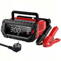 Akumuliatorių įkroviklis 12V/24V 30A su remonto funkcija, tinkamas AGM, GEL, ličio baterijoms