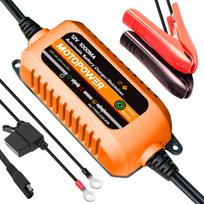 Automatinis 12V 1A akumuliatorių įkroviklis AGM/GEL su desulfatavimo funkcija
