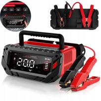 Automobilio akumuliatoriaus įkroviklis 6V/12V/24V su lygintuvu