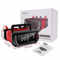 Akumuliatorių įkroviklis ir lygintuvas 12V/24V 30A su LCD, tinka EFB, GEL, AGM