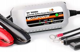 Akumuliatoriaus įkroviklis MOTOPOWER MP00205B 12V 1000mA