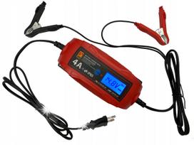 Automatinis automobilio akumuliatoriaus įkroviklis TUV, LCD, IP65, 6V/12V, 4A