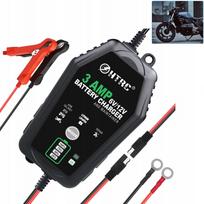 Automatinis akumuliatoriaus įkroviklis su LCD ekranu, 6V/12V, 3A