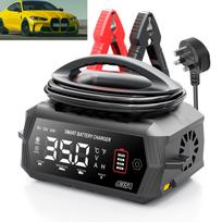 Akumuliatoriaus įkroviklis P30, 35A, LCD, 6V/12V/24V, pagaminta Lenkijoje