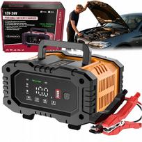 Automobilio akumuliatoriaus įkroviklis 24V/12V, 10A, išmanus