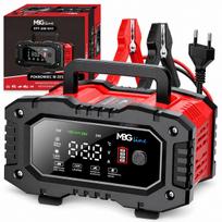 Automobilinis akumuliatorių įkroviklis MBG Line 20A, 12V/24V, LCD ekranas