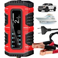 Automatinis 12V akumuliatoriaus įkroviklis automobiliams ir motociklams