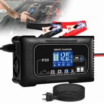 Akumuliatorių įkroviklis P20, 12V/24V, 20A