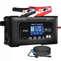 Automatinis akumuliatoriaus įkroviklis 12V 20A / 24V 10A