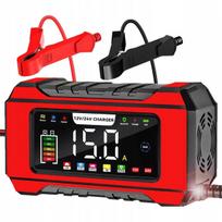 Automatinis akumuliatoriaus įkroviklis su LCD, 12V/24V, 15A