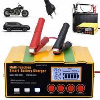 Automobilinis akumuliatoriaus lygintuvas 12V/24V su LCD, tinka kemperiams