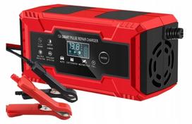 Akumuliatoriaus įkroviklis 12V 6A SK-Smart su LCD ekranu