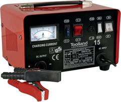 Akumuliatoriaus įkroviklis–starteris 12V/24V 7A motociklams ir mikroautobusams