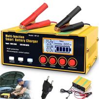 Automobilinis akumuliatorių pakrovėjas 12V/24V, 12A, AGM, LCD, su remonto funkcija