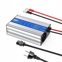 Akumuliatorių įkroviklis LiFePO4, 14.6V 40A, su apsauga ir LED indikatoriumi