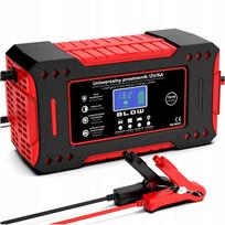 Akumuliatorių įkroviklis su LCD, 12V, 6A, automatinis