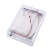 21700 Baterijų Laikymo Dėžutė Baterijų Laikiklis 3 Elementams Laikyti Su Jungikliu Skaidri LED Žibintams Ir Elektronikai 1 white