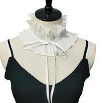 Women Yarn Jabots Collar Detachable Ruffled Collar Victorian False Collar Exotic 1 balta