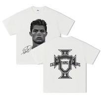 2026 C Ronaldo Medvilniniai Vyriški Marškinėliai Brazilija Portugalija Džersis Portreto Grafika Marškinėliai Atminimo Marškinėliai Vasariniai Trumpomis Rankovėmis T-shirt S black