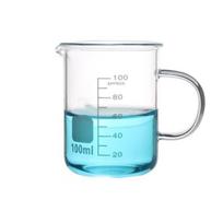 50/100/250/500/1000 ml talpos aukštai temperatūrai atspari stiklinė stiklinė 500ML white