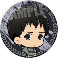 Attack resting on Titan Q Version Anime Badge Annie Leonhardt Reiner Braun Historia Reiss Character Pin Button 12 Styles Collection gray