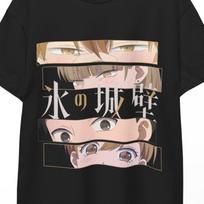 The Ramparts of Ice Anime Shirt Manga Inspired Tee Fantasy Winter Warrior Graphic T-Shirt Japanese Anime Fan Art Otaku Apparel Otaku Gift L gray
