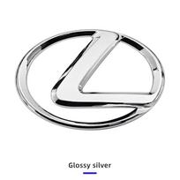 3D ABS Priekinio buferio grotelių emblema Bagažinės logotipo ženklelis Lexus CT200h IS300 IS250 RX300 RX350 NX200T GS250 GS300 RX450 emblemai DX9 150mm-1pcs sidabras