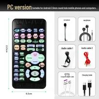 Mini Voice Changer Sound Card Set for PC & Mobile - Swap Male/Female Audio for Gaming, Live Streaming, and Karaoke.