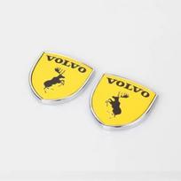Automobilio šoninis logotipas lipdukas dekoravimo priedai Volvo Rdesign Polestar AWD V50 S60 XC60 S40 XC40 XC90 V60 S80 S90 V90 V70 T6 white