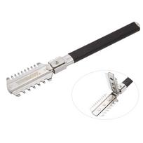 Manual Cutting Razor Comb Double-Edge Blades Manual Hair Cutting Tool  Professional Styling white