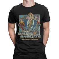 BMX Racing Bandits 1983 Classic Novelty Graphic 100% Cotton T-Shirt Tops Tees For Men XXXXL gray