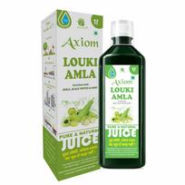 Axiom Organic 100% Pure Louki Amla Juice 1000ml | Helpful in Sugar Problems | Immunity Booster | Helpful in Digestion | | 100% Natural WHO GMP,