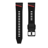 Soft Silicone Replacement Strap for Huawei Watch GT 7 46mm GT 6 5 4 3 22mm Waterproof Sport Wristband Watch Band Outdoor Strap 22mm Strap black