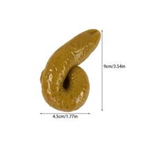 Realistic Shit Fake Poop Funny Toy Gift Prank Antistress Gadget Squishy Joke Tricky Toys Turd Mischief Halloween Party Props