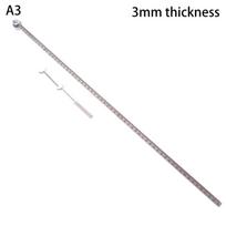 Stainless Steel Bearing Circular Saw Guide Rail Ruler Adjustable Straight Cut Guide Adjustable For Diy Carpentry Precision Cut as the picture