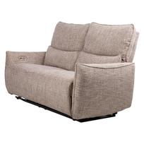 Sofa-reglaineris BASTIAN 3 vietų Su elektriniu mechanizmu Smėlio